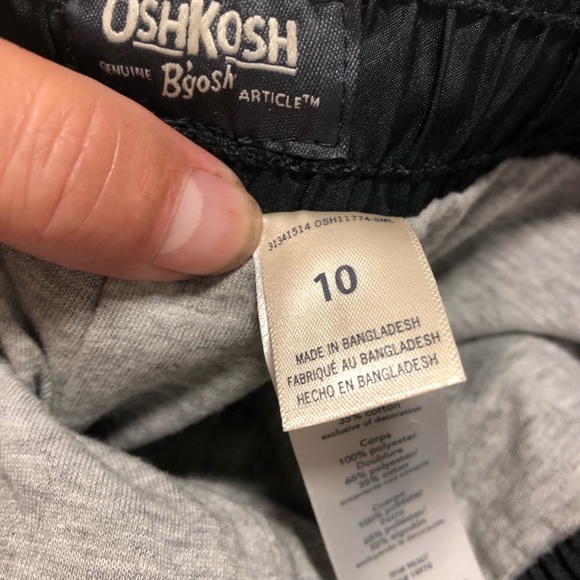 Osh Kosh Splash Pant with Liner zip bottom Boys 10 - Picture 10 of 11